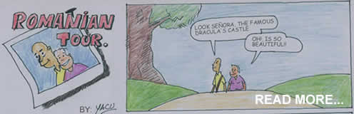 romanian tour comic